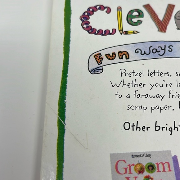 3/$15 AMERICAN GIRL: Clever Letters Book - Picture 6 of 8